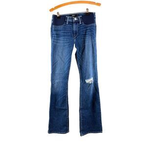 Hudson Nico Maternity Bootcut Jeans Size 28 Western Stretch Casual Comfy Dark